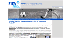 Desktop Screenshot of footballmedicinecentre.com